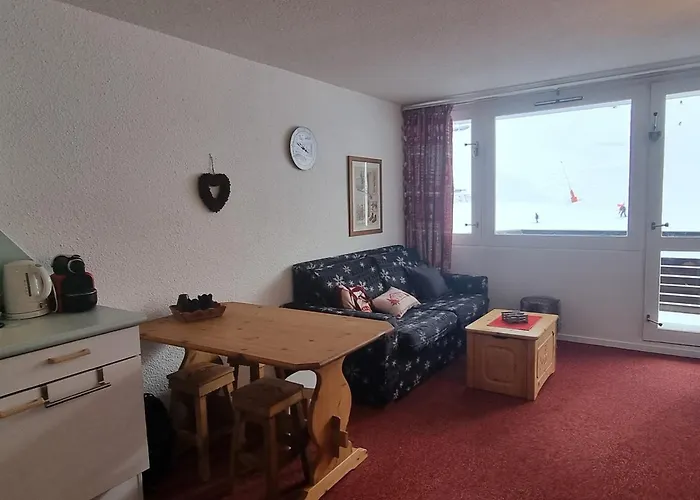 Confortable, Pied Des Pistes, Balcon Sud - Fr-1-181-2731 La Plagne